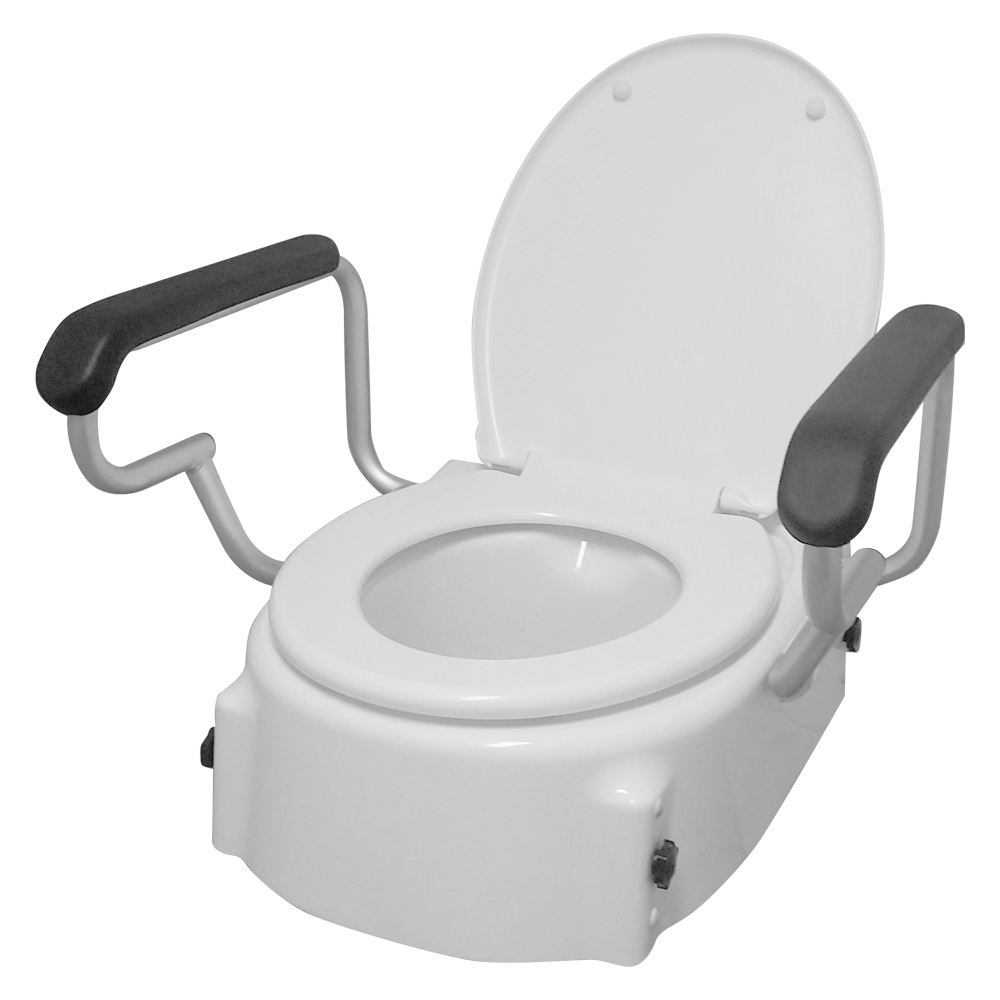 BetterLiving Adjustable Toilet Seat Raiser Rehabilitation Equipment